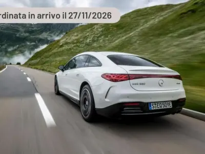 Nuova Mercedes EQS500 Premium 264 kW (360 CV) 2026 Argento Coupé