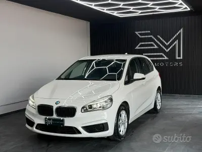 Usata BMW 216 Active Tourer Sport Line 116 CV (85 kW) 2016 Bianco Monovolume