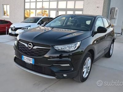 Usata Opel Grandland X Business 130 CV (95 kW) 2021 Nero SUV