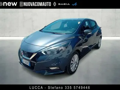 Usata Nissan Micra Visia 90 CV (66 kW) 2021 Grigio Utilitaria