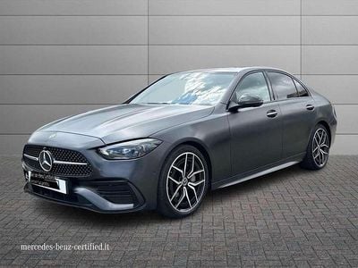 Usata Mercedes C300e AMG Line Premium Plus 265 CV (194 kW) 2024 Nero opaco Berlina
