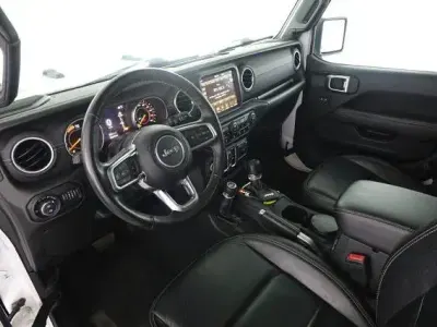 Usata Jeep Wrangler Unlimited Sahara 200 CV (147 kW) 2019 Bianco SUV