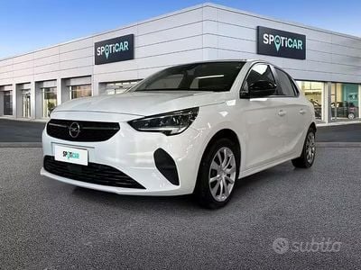 Usata Opel Corsa Edition 100 kW (136 CV) 2021 Bianco Utilitaria