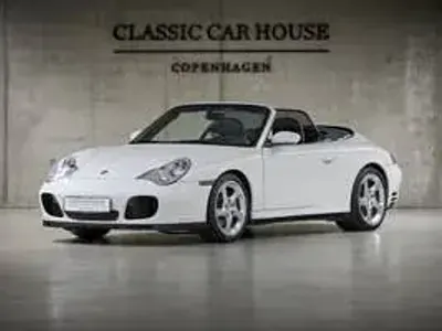 Usata Porsche 911 Carrera 4S Cabriolet 355 CV (261 kW) 2004 Bianco Cabrio