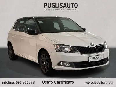 Usata Skoda Fabia Style 90 CV (66 kW) 2015 Bianco Berlina