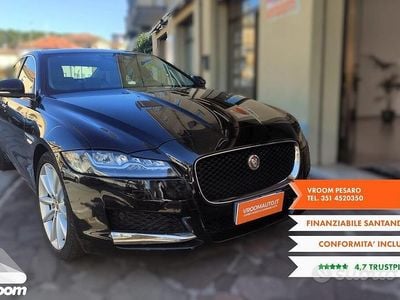 Usata Jaguar XF 180 CV (132 kW) 2016 Nero Berlina