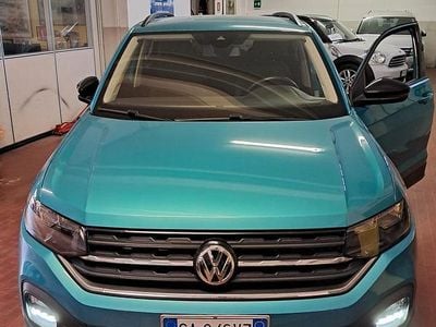 Usata VW T-Cross Advance 116 CV (85 kW) 2020 Verde SUV