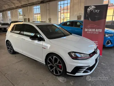Usata VW Golf VII GTI Clubsport 265 CV (194 kW) 2017 Bianco Berlina