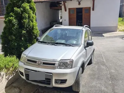 Usado Fiat Panda 4x4 Climbing 69 CV (50 kW) 2010 Gris Utilitario