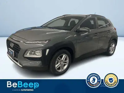 Usata Hyundai Kona 116 CV (85 kW) 2020 Grigio metallizzato SUV