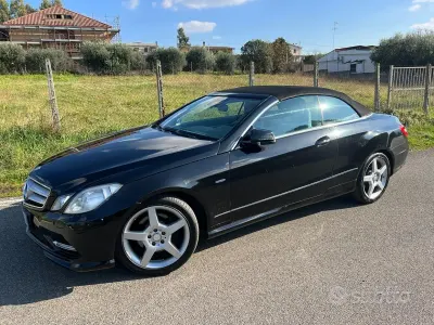 Usata Mercedes E250 204 CV (150 kW) 2012 Nero Coupé