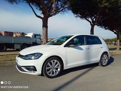 Usata VW Golf VII Sportline 116 CV (85 kW) 2019 Bianco Berlina