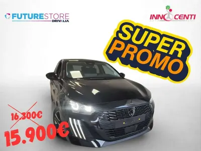 Usata Peugeot 208 Allure 101 CV (74 kW) 2025 Nero cinema Utilitaria