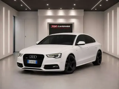 Usata Audi A5 Sportback Advanced 177 CV (130 kW) 2014 Bianco Utilitaria