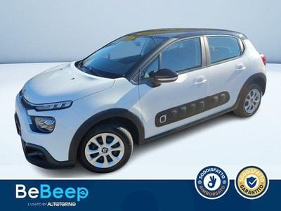Usata Citroën C3 Shine 102 CV (75 kW) 2020 Bianco pastello Utilitaria