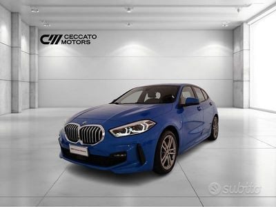 Usata BMW 116 M Sport 116 CV (85 kW) 2022 Blu Utilitaria