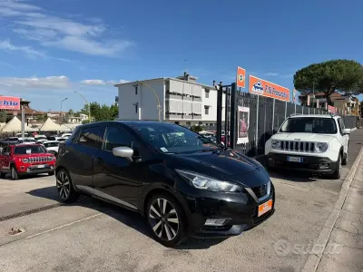 Usata Nissan Micra 90 CV (66 kW) 2018 Nero Utilitaria