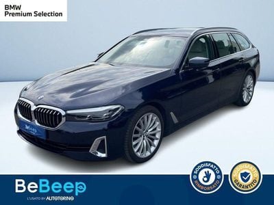Usata BMW 540 Luxury Line 340 CV (250 kW) 2021 Blu Station wagon