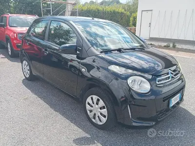 Usata Citroën C1 Feel 68 CV (50 kW) 2016 Nero Utilitaria