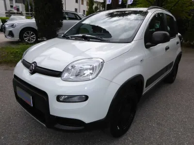 Usata Fiat Panda 4x4 Wild 86 CV (63 kW) 2021 Bianco Utilitaria