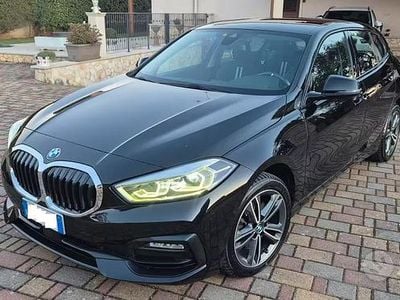 Usata BMW 116 Sport Line 116 CV (85 kW) 2020 Nero Utilitaria