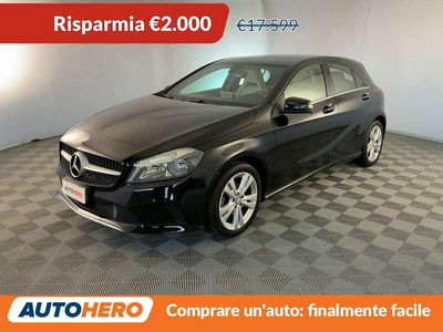 Usata Mercedes A180 110 CV (80 kW) 2016 Nero Berlina