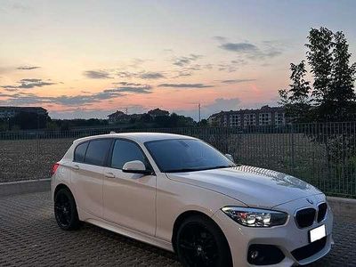 Usata BMW 116 109 CV (80 kW) 2015 Bianco Utilitaria