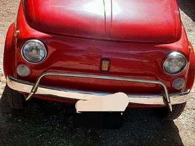 Usata Fiat 500 1970 Rosso Utilitaria
