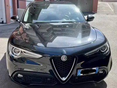 Occasion Alfa Romeo Stelvio 209 ch (153 kW) 2021 Noir SUV
