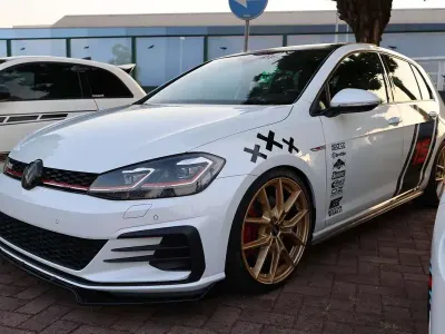 Usata VW Golf VII GTI 245 CV (180 kW) 2018 Bianco Berlina