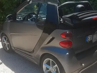 Usata Smart ForTwo Cabrio Pulse 54 CV (39 kW) 2014 Grigio Cabrio