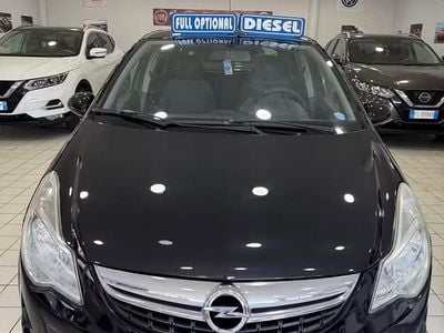 Usata Opel Corsa 95 CV (69 kW) 2012 Nero Utilitaria