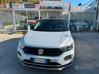 Usata VW T-Roc R-line 150 CV (110 kW) 2019 Grigio SUV