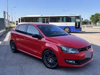 Usata VW Polo 75 CV (55 kW) 2009 Rosso Utilitaria