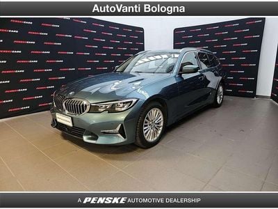 Usata BMW 320 Luxury Line 190 CV (139 kW) 2020 Blu/azzurro Station wagon