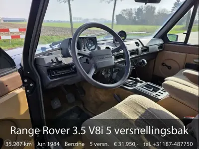 Usata Land Rover Range Rover Classic 128 CV (94 kW) 1984 Blu SUV