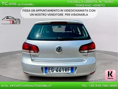 Usata VW Golf VI 122 CV (89 kW) 2011 Grigio Berlina