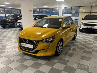Usata Peugeot 208 Active 75 CV (55 kW) 2020 Giallo Utilitaria