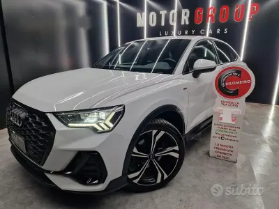 Usata Audi Q3 S-Line 150 CV (110 kW) 2020 Bianco SUV