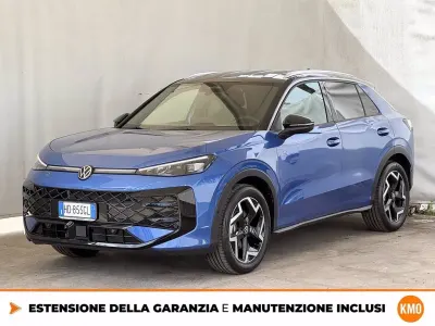 Nuova VW T-Roc R-line 150 CV (110 kW) 2026 Celestial blue metallizzato nero SUV