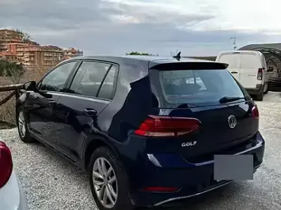 Usata VW Golf VII 115 CV (84 kW) 2019 Bluazzurro Berlina