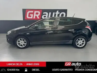 Usata Lancia Delta 165 CV (121 kW) 2009 Nero Utilitaria