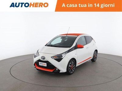 usata Toyota Aygo Connect 1.0 VVT-i 72 CV 5 porte x-wave orange