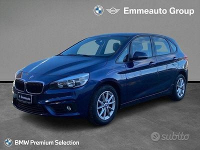 Usata BMW 216 Active Tourer 116 CV (85 kW) 2016 Blu Monovolume