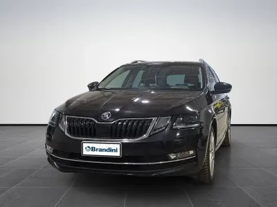 Occasion Skoda Octavia G-TEC Style 131 PK (96 kW) 2019 Zwart Stationwagen