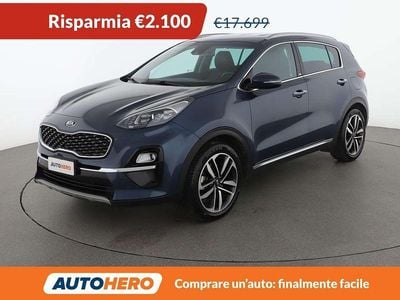 Second-hand Kia Sportage 116 CP (85 kW) 2020 Albastru SUV