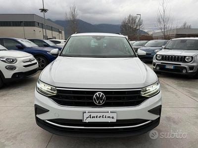 Usata VW Tiguan Life 122 CV (89 kW) 2021 Bianco SUV