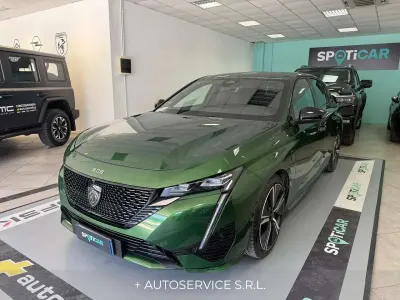 Usata Peugeot 308 GT 131 CV (96 kW) 2022 Verde Berlina