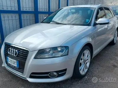 Usata Audi A3 Sportback 140 CV (102 kW) 2011 Grigio Utilitaria
