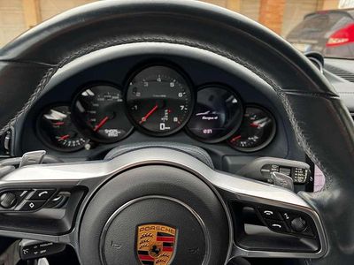 Usata Porsche 991 370 CV (272 kW) 2016 Blu/azzurro Cabrio